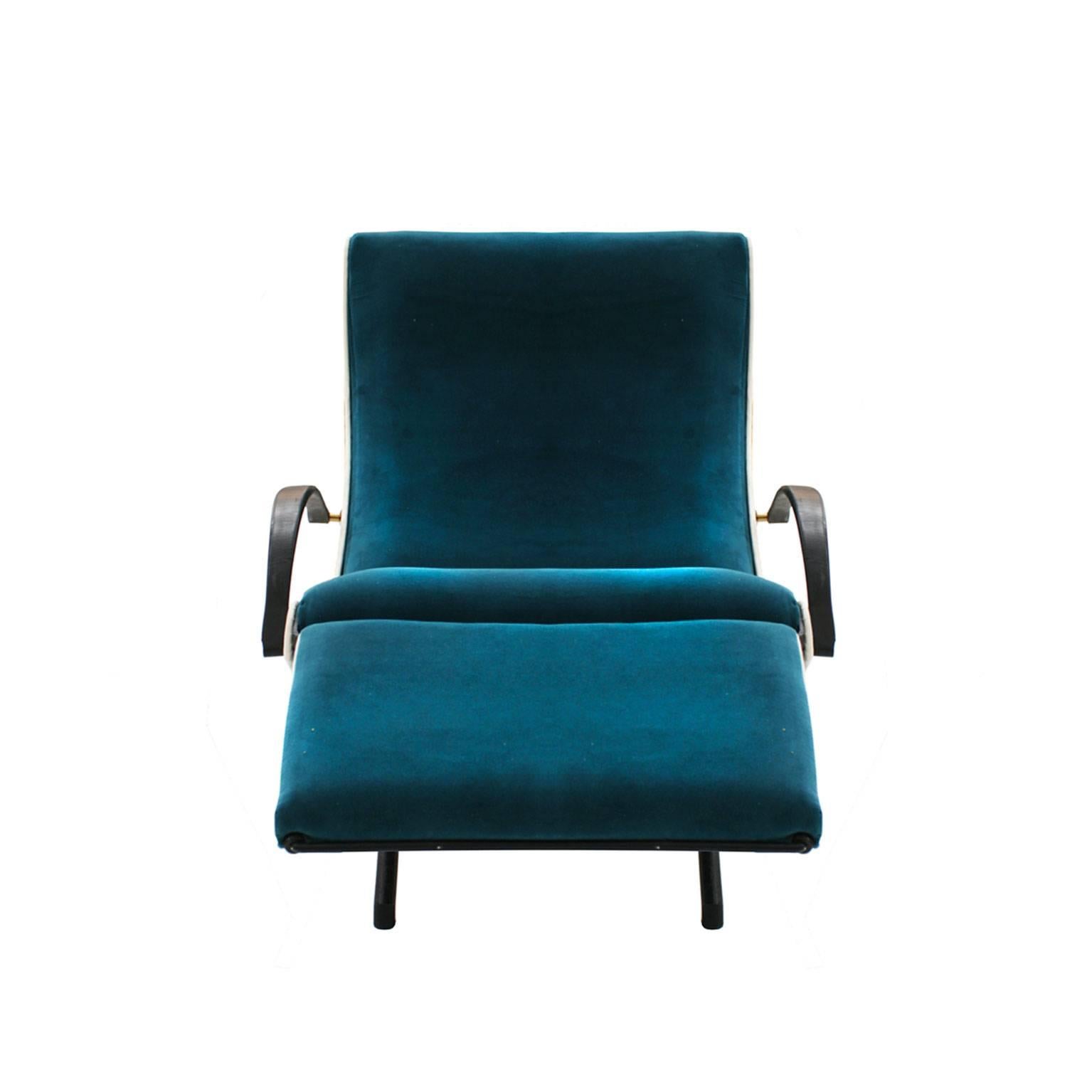 Italian Lounge Chair Model P40 Designed by Osvaldo Borsani for Tecno