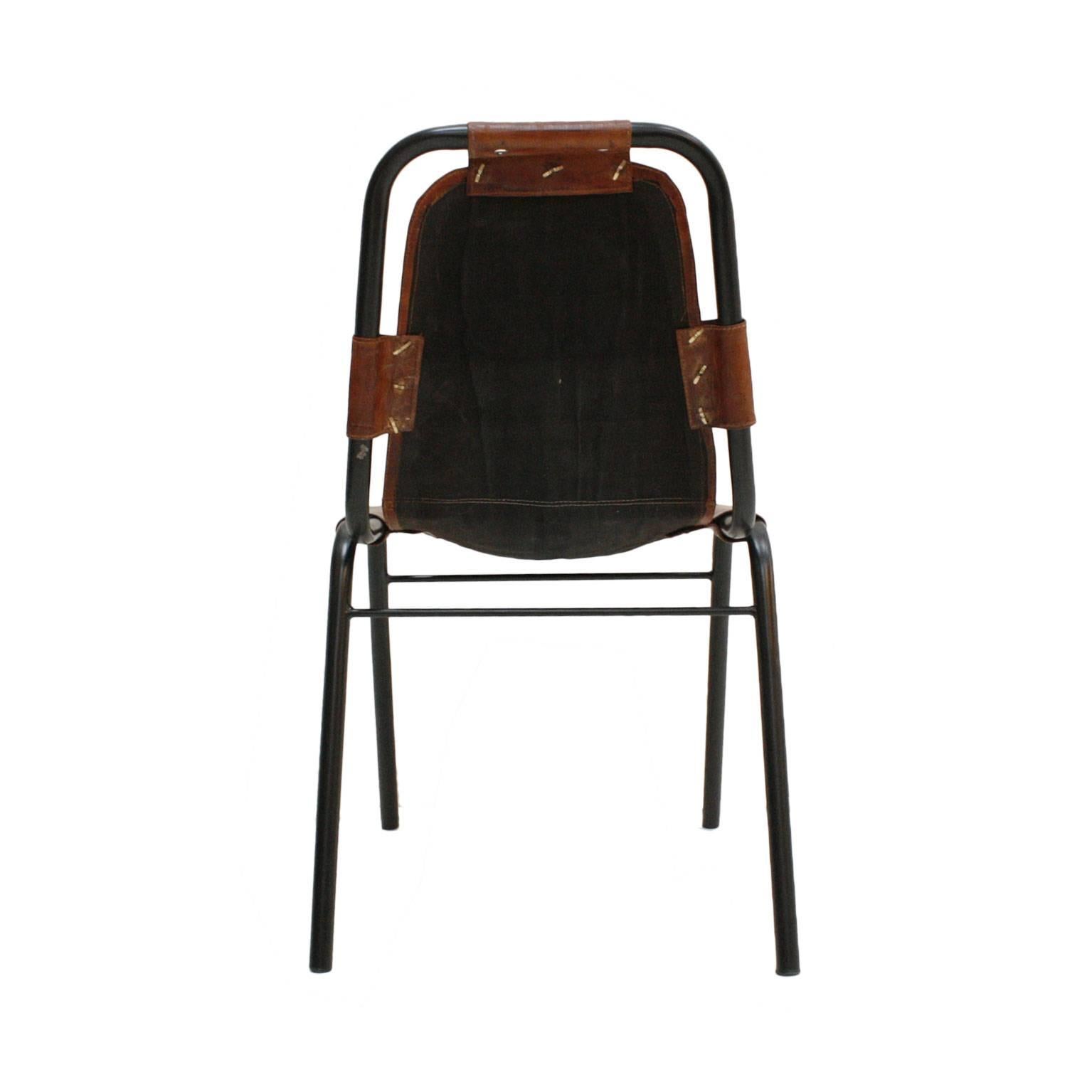 Steel Set of ten Chairs Mod. 