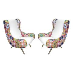Pair of Armchairs Mod. Senior Designed by Marco Zanuso and Edited by Arflex 9