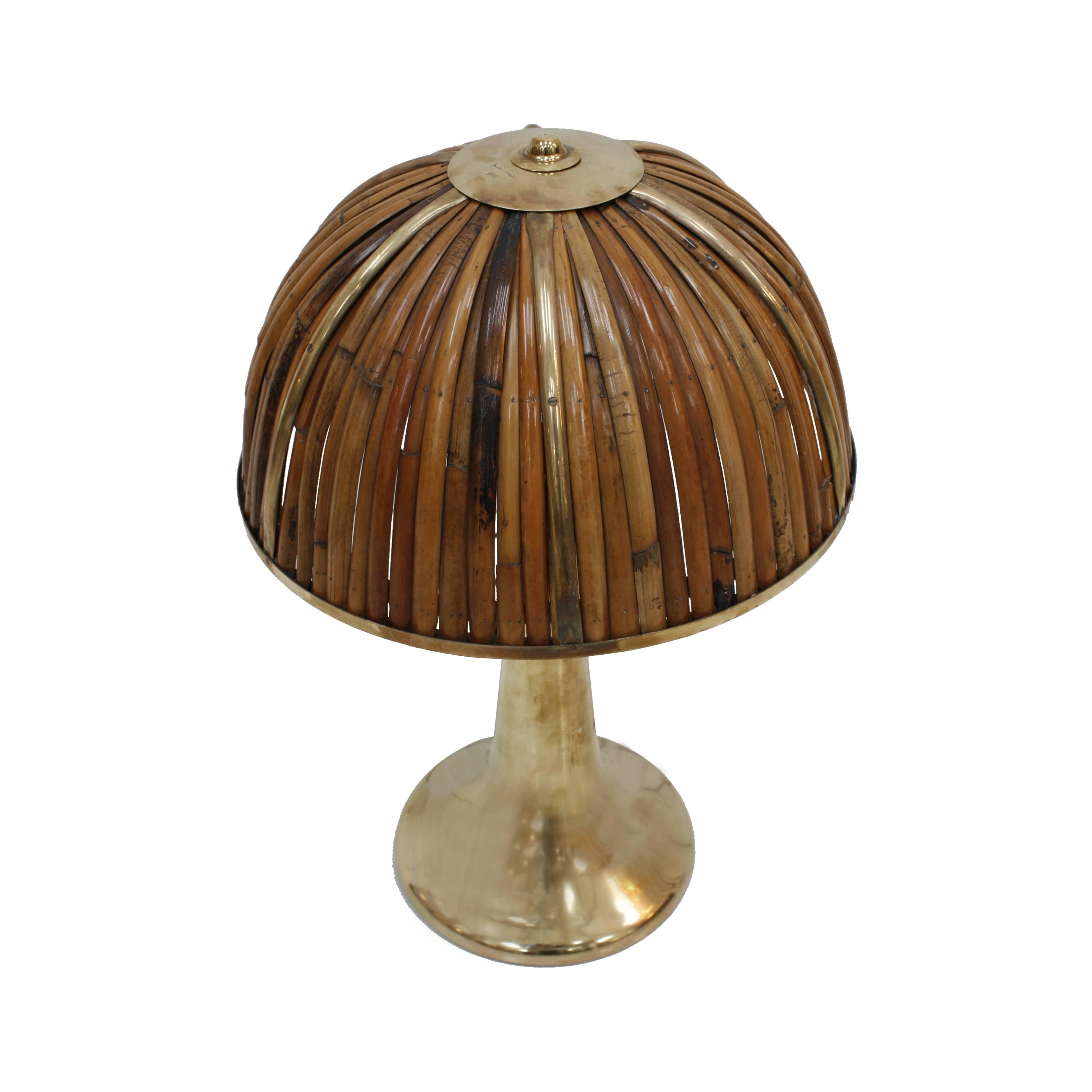 Signed table lamp model 