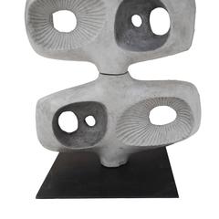 Sculptural Concrete Totem by Jonathan Adler