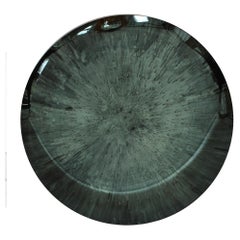 Specchio francese moderno scultoreo in vetro concavo Specchio francese moderno scultoreo in vetro concavo