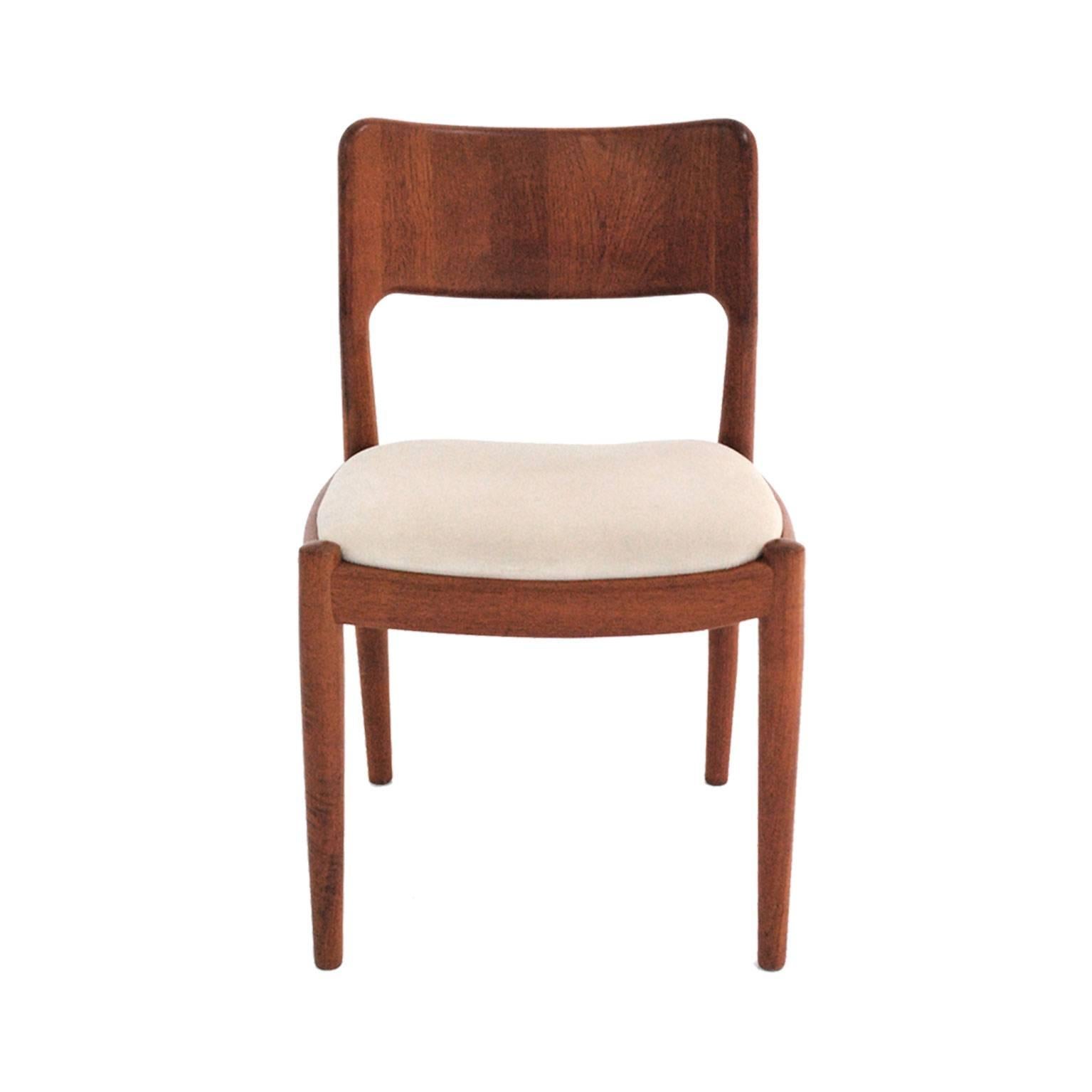 German Set of Four Chairs Designed by Niels Møller for J.L. Moller