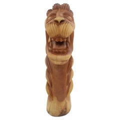Primitivistische Carranca-Skulptur aus dem 19. Jahrhundert, Brasilien