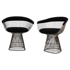 Zweier-Set Stühle, entworfen von Warren Platner und herausgegeben von Knoll, 1960er Jahre