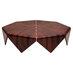Mid-Century Jorge Zalszupin “Pétalas” Rosewood Table For L’Atelier, Brazil 1959