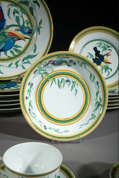 HERMÈS & LIMOGES “Les Toucans”, 1986 – Partial Dinner Service