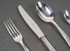 Christofle - "villeroy" Flatware Set, 61 Pieces