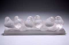 1933 – René Lalique – Gruppo di sei passeri