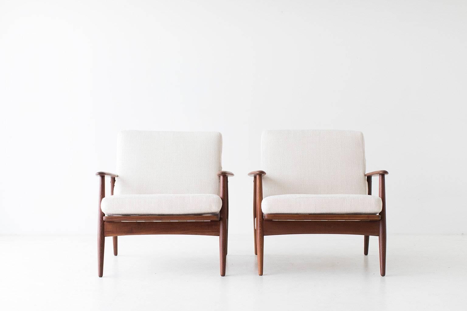 Danish Teak Lounge Chairs for Moreddi 4