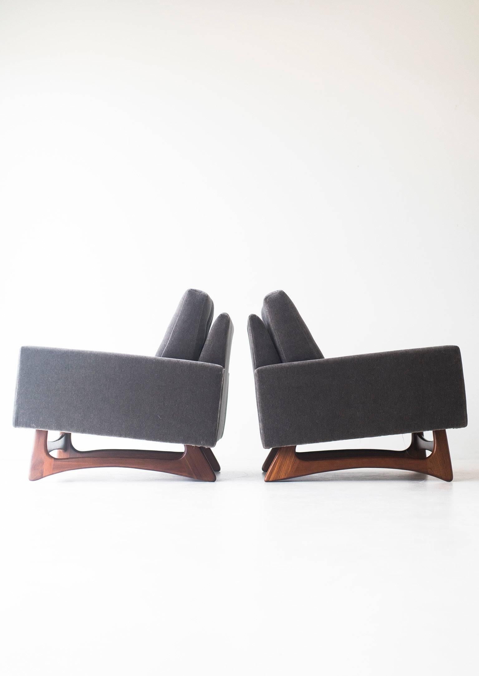 Mid-20th Century Adrian Pearsall Lounge Chairs for Craft Associates Inc.