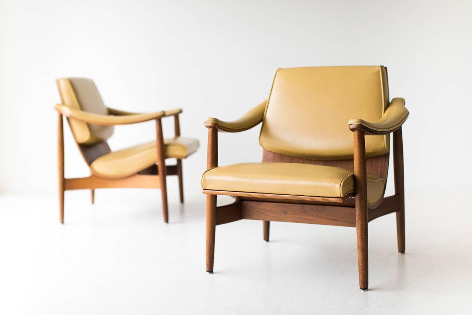 American Modern Thonet Lounge Chairs