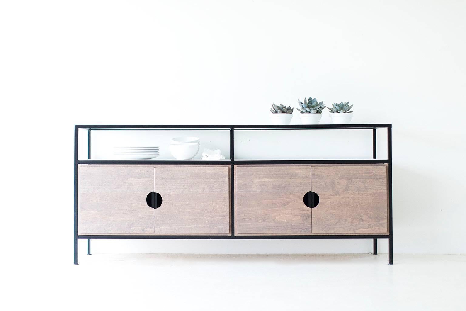 Modern Iron Credenza For Sale 2