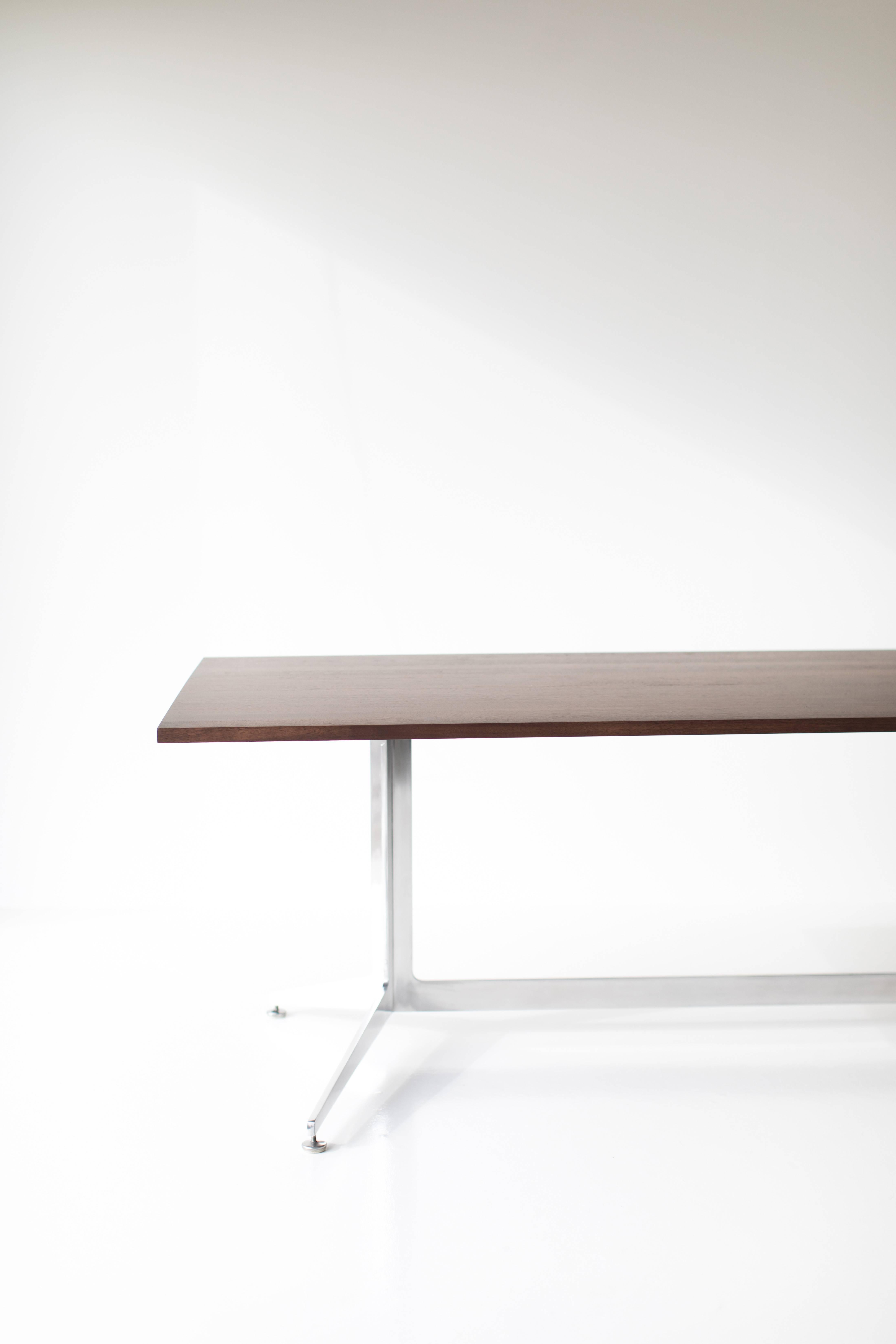 Aluminum Ward Bennett Desk for Lehigh Leopold