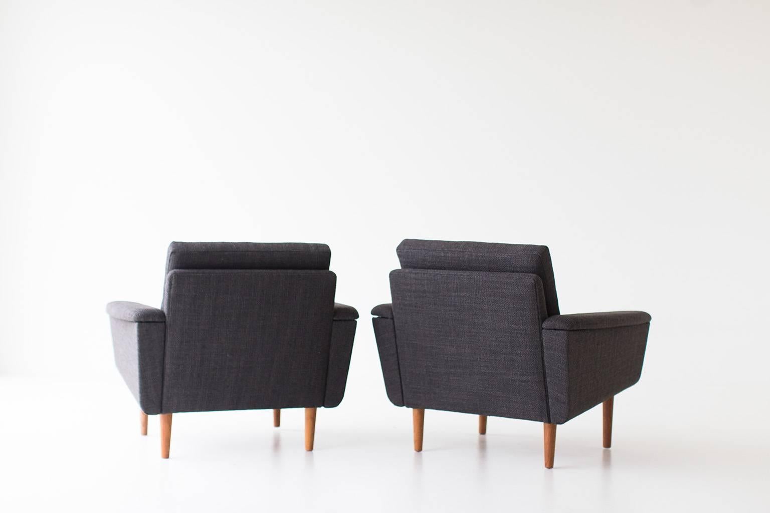 Folke Ohlsson Lounge Chairs for DUX In Excellent Condition In Oak Harbor, OH