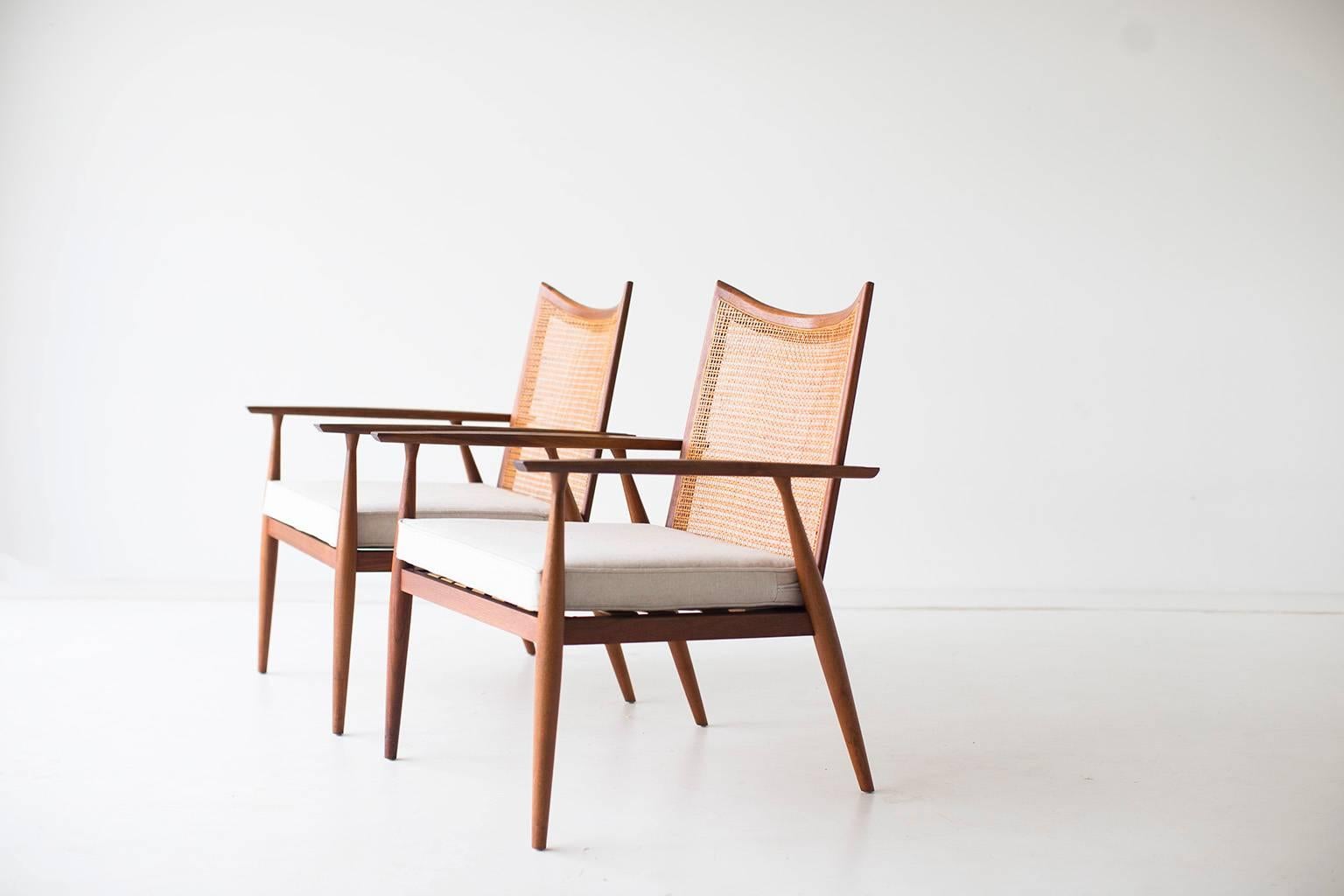 Mid-Century Modern Paul McCobb Lounge Chairs for Winchendon, Planner Group Series