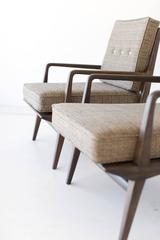 Carlo de Carli Lounge Chairs for M. Singer & Sons
