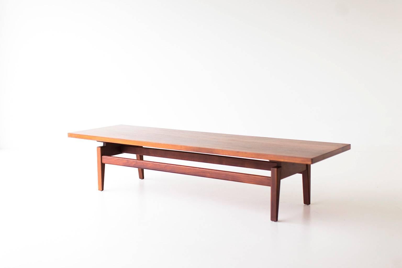 American Jens Risom Coffee Table or Bench
