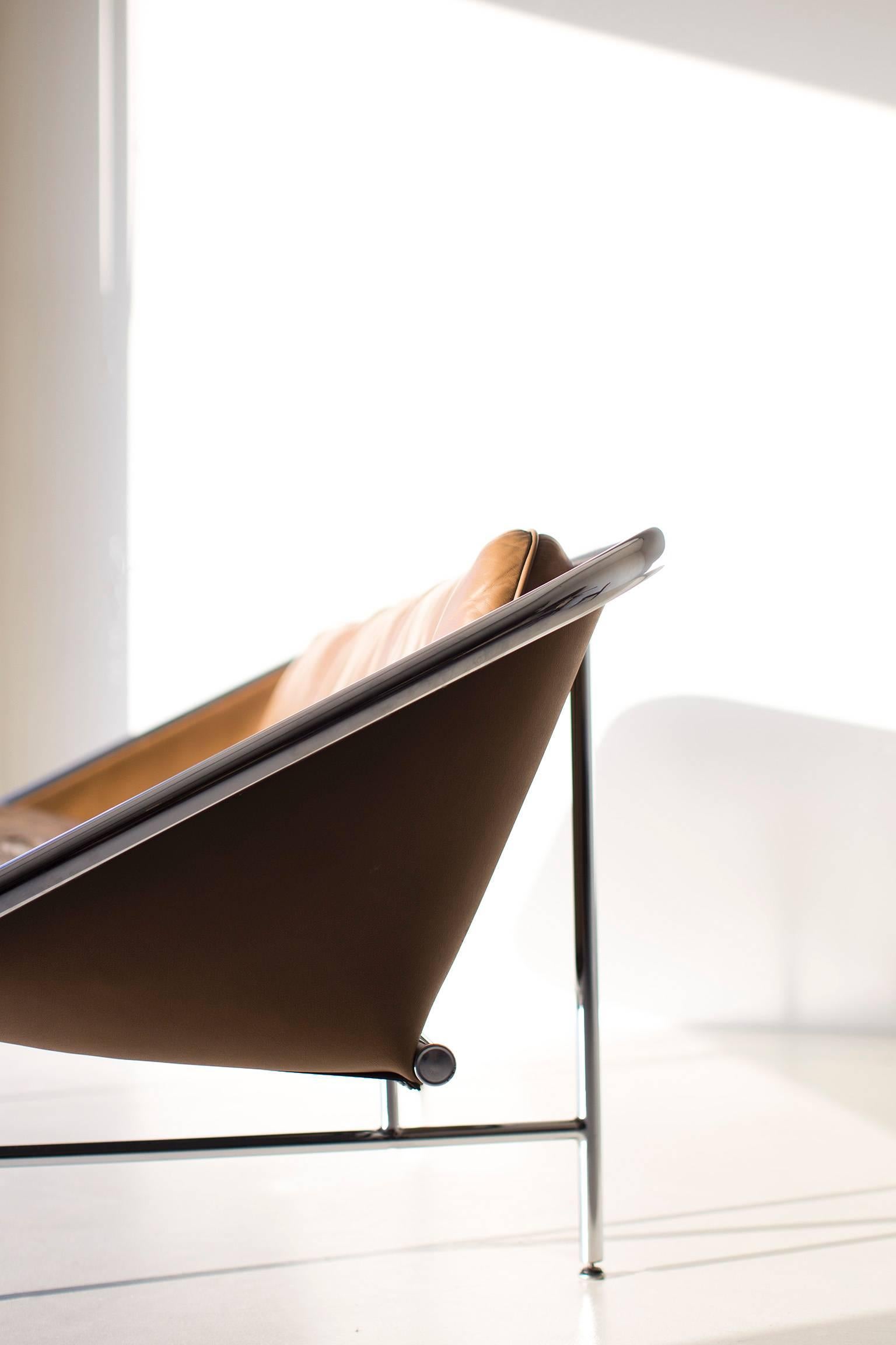 Chrome George Nelson Sling Sofa for Herman Miller