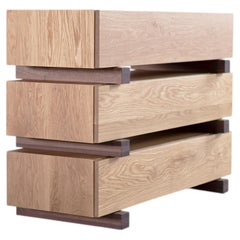 Bertu Dresser, Santa Fe Modern Small Dresser, White Oak