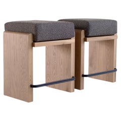 Bertu-Hocker, Iris Modern Barhocker, Weißeiche