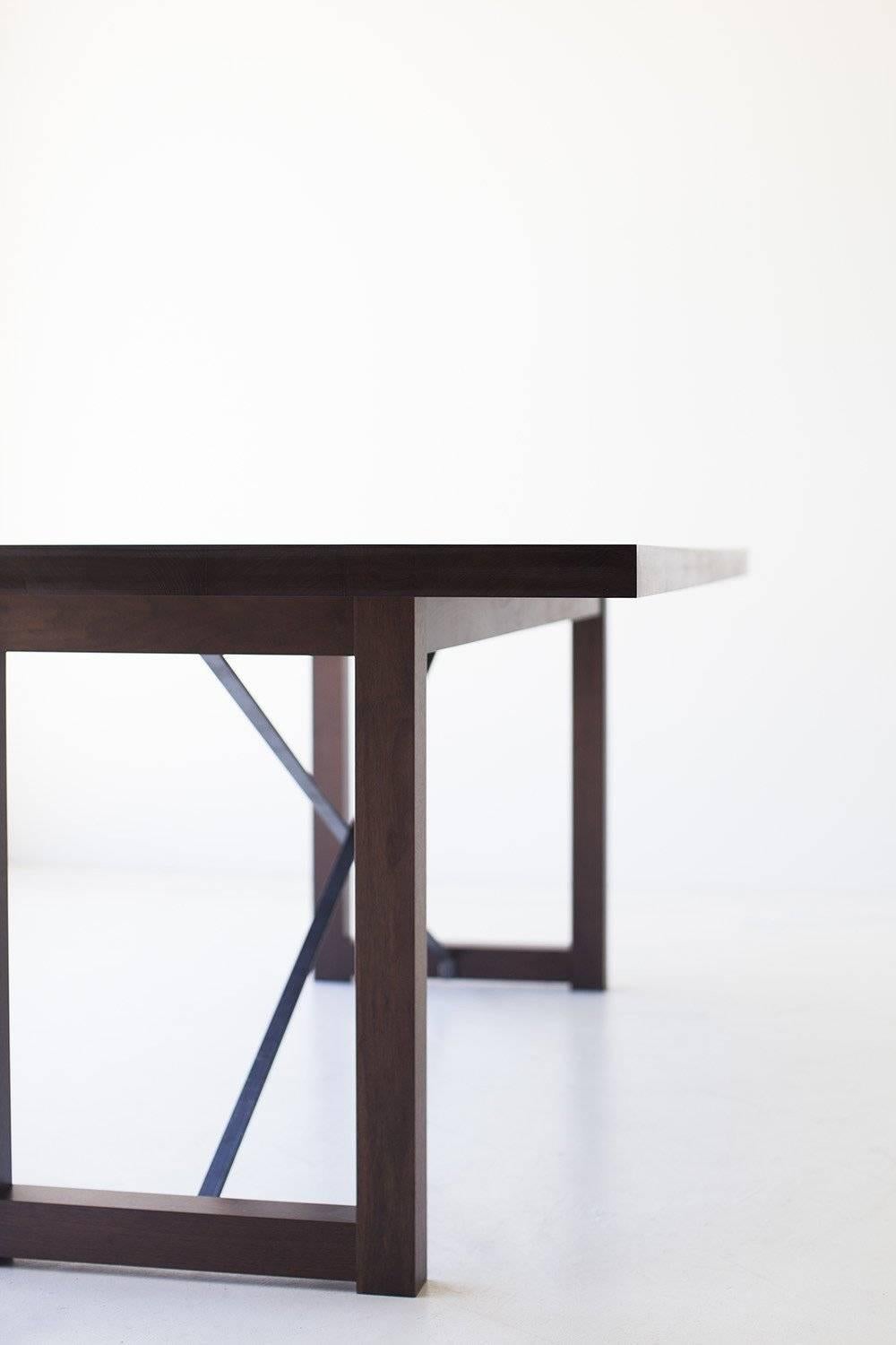 modern walnut dining tables