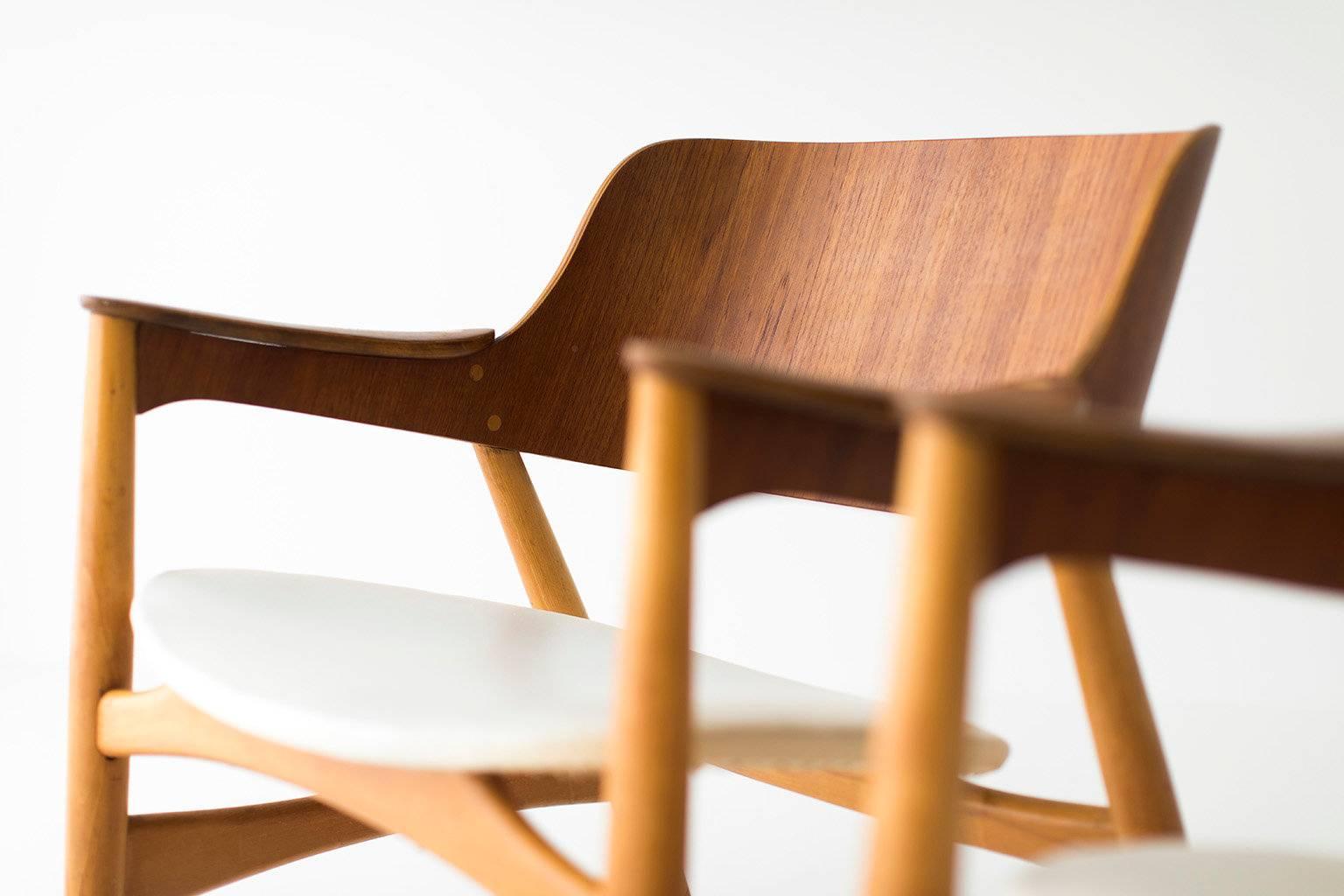 Jens Hjorth Lounge Chairs for Randers Stolefabrik 1