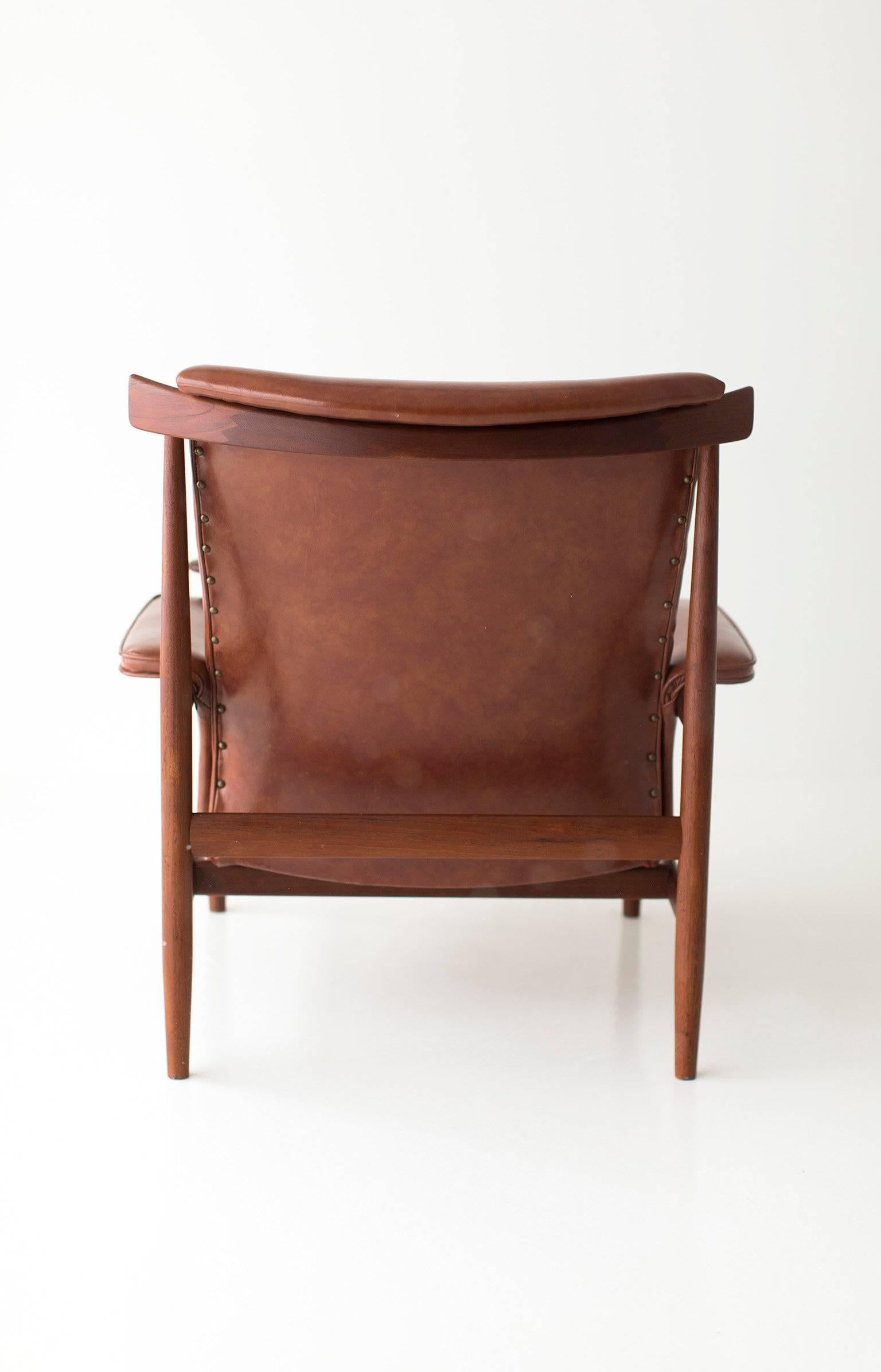 Finn Juhl Lounge Chair for France & Sons In Good Condition In Oak Harbor, OH