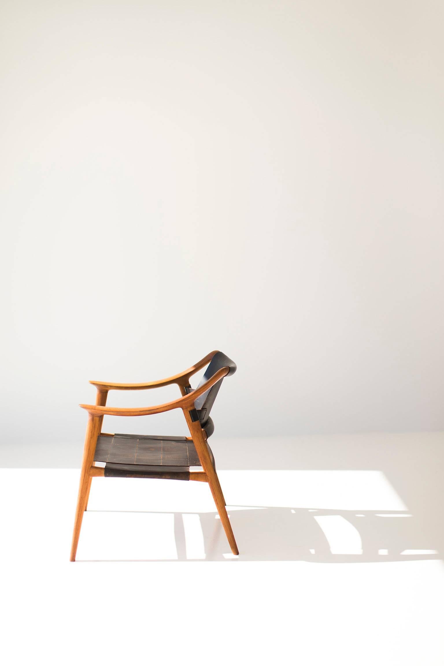 Mid-Century Modern Rastad and Relling Bambi Lounge Chair for Gustav Bahus For Sale