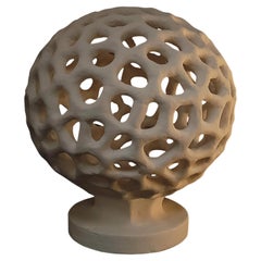 Lámpara de Sobremesa Ambiental Artesanal Esfera de Voronoi