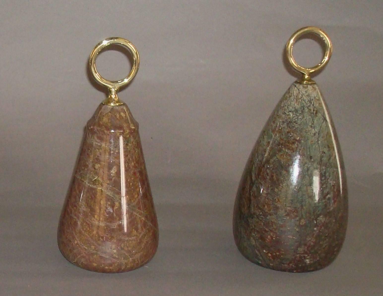 Two 19th Century 'Serpentine' Marble Door Stops / Porters In Excellent Condition In Moreton-in-Marsh, Gloucestershire