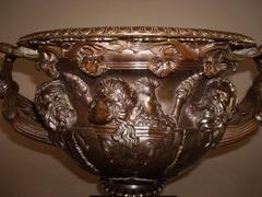 19th Century Grand Tour Bronze Warwick Vase