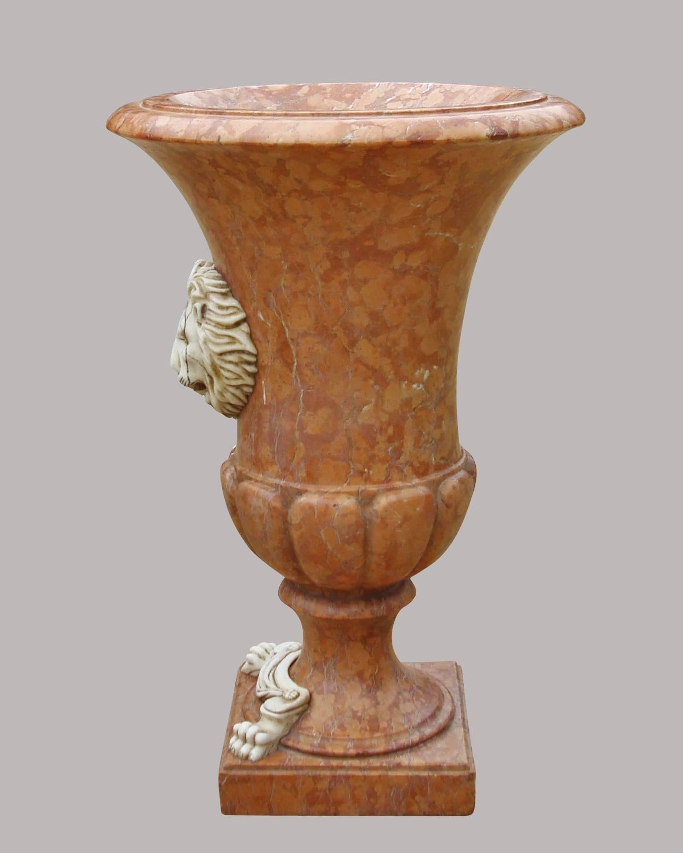 19th Century Italian Large Marble Urn For Sale 3