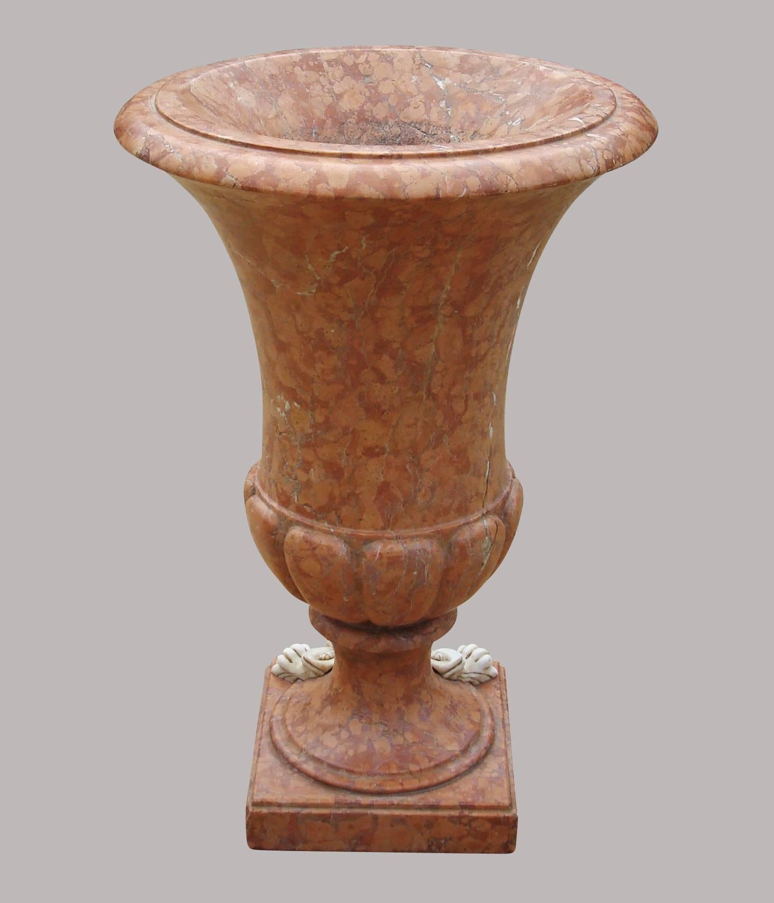 19th Century Italian Large Marble Urn For Sale 4