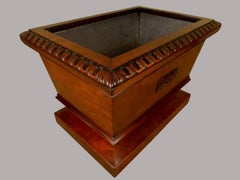Late Regency Mahogany Open Wine Cooler or Jardinière
