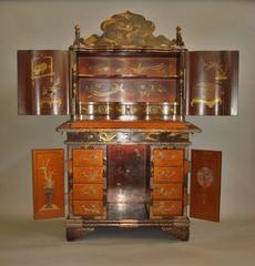 19th Century Japanese Writing Cabinet
