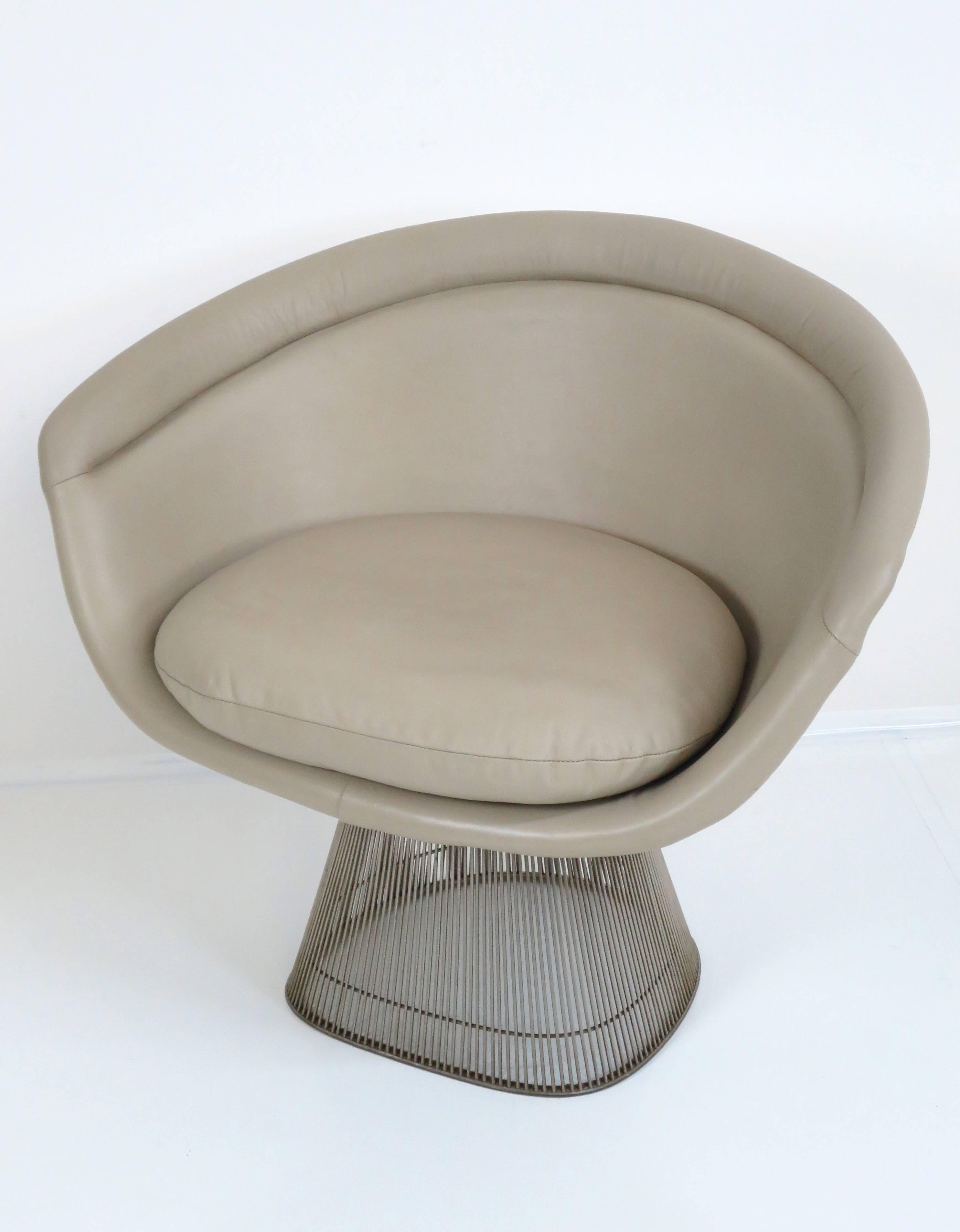 Mid-Century Modern Warren Platner Lounge Chair for Knoll Inc