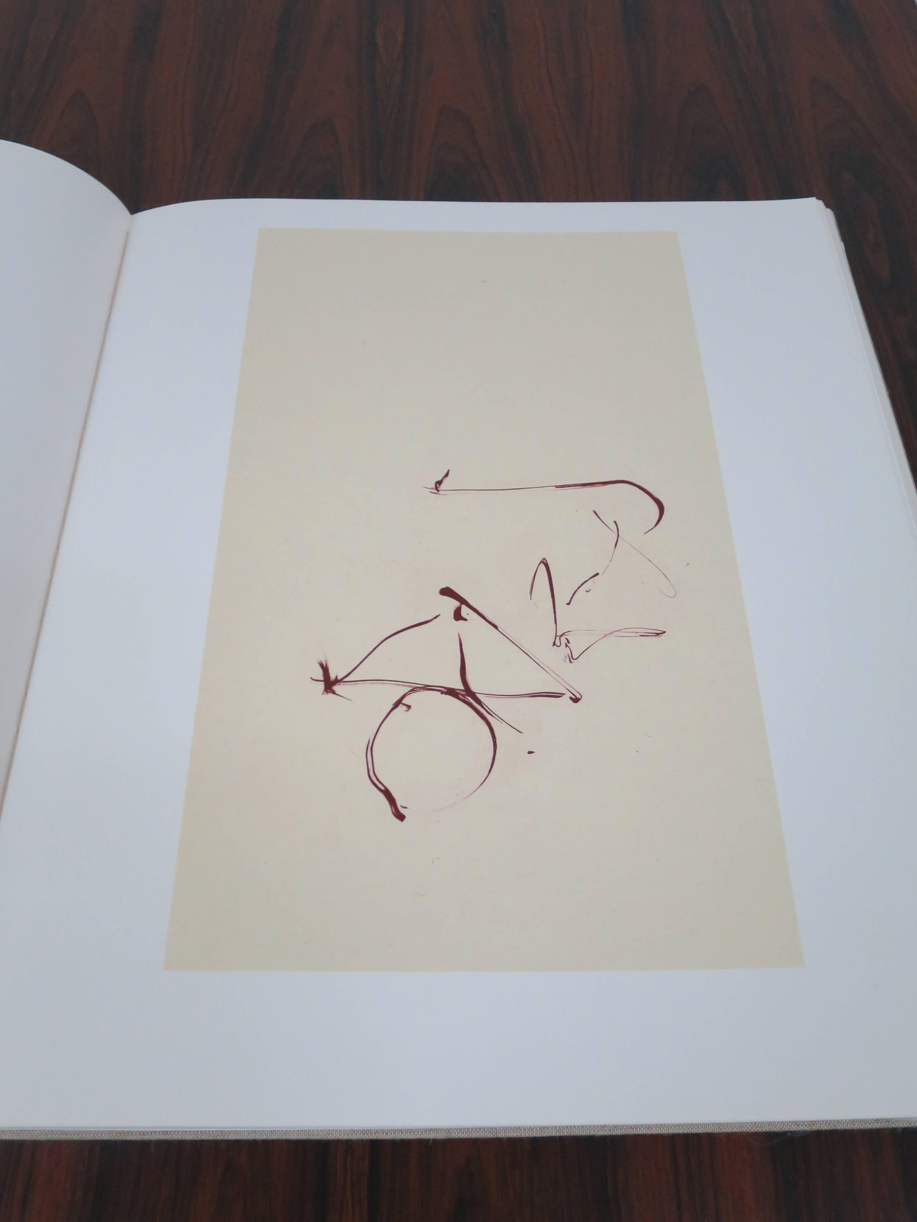 20th Century Robert Motherwell, Octavio Paz, Three Poems Lithograph Coffee Table Book
