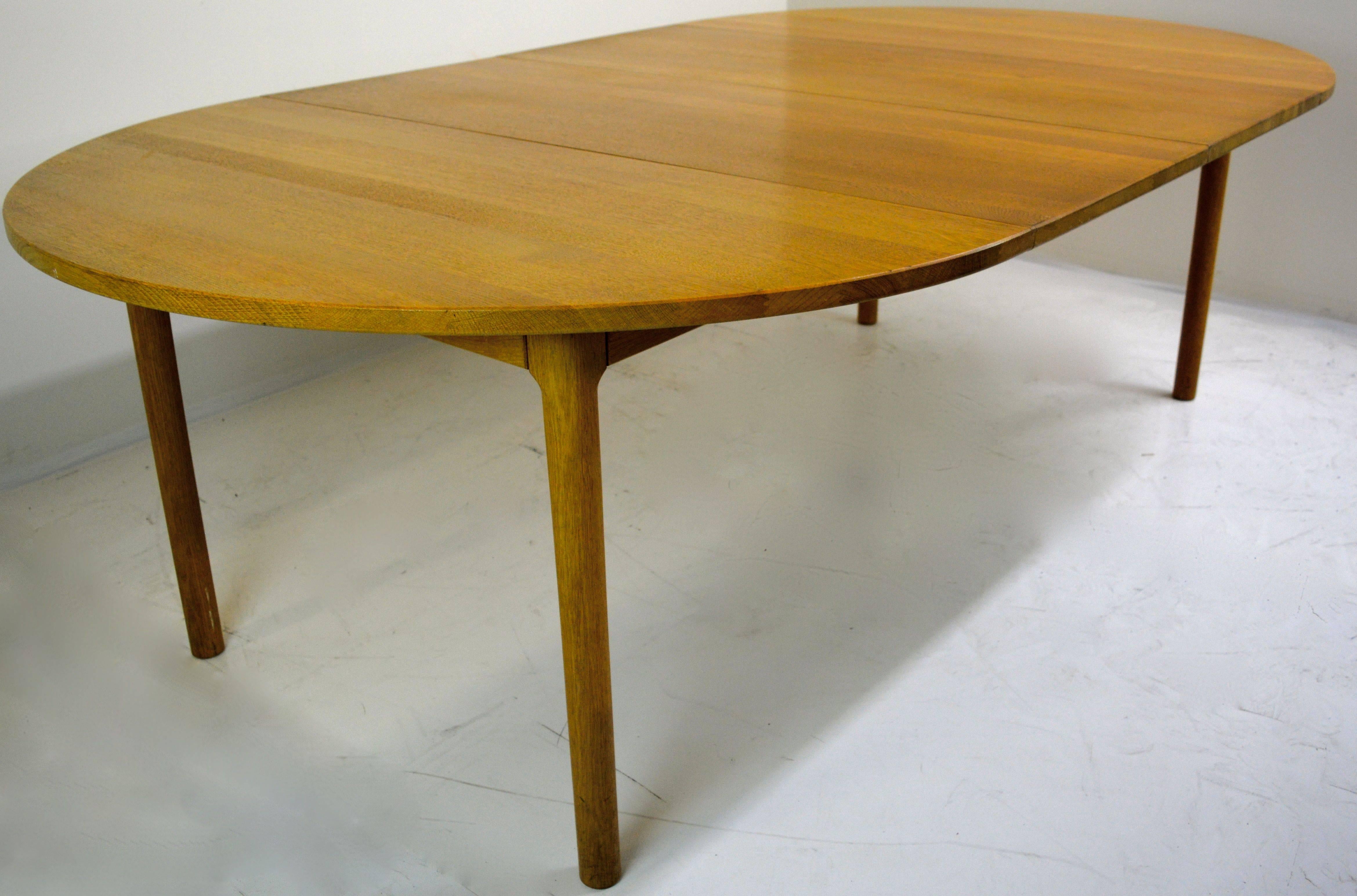 Danish Hans Wegner for Ry Mobler Dining Table For Sale