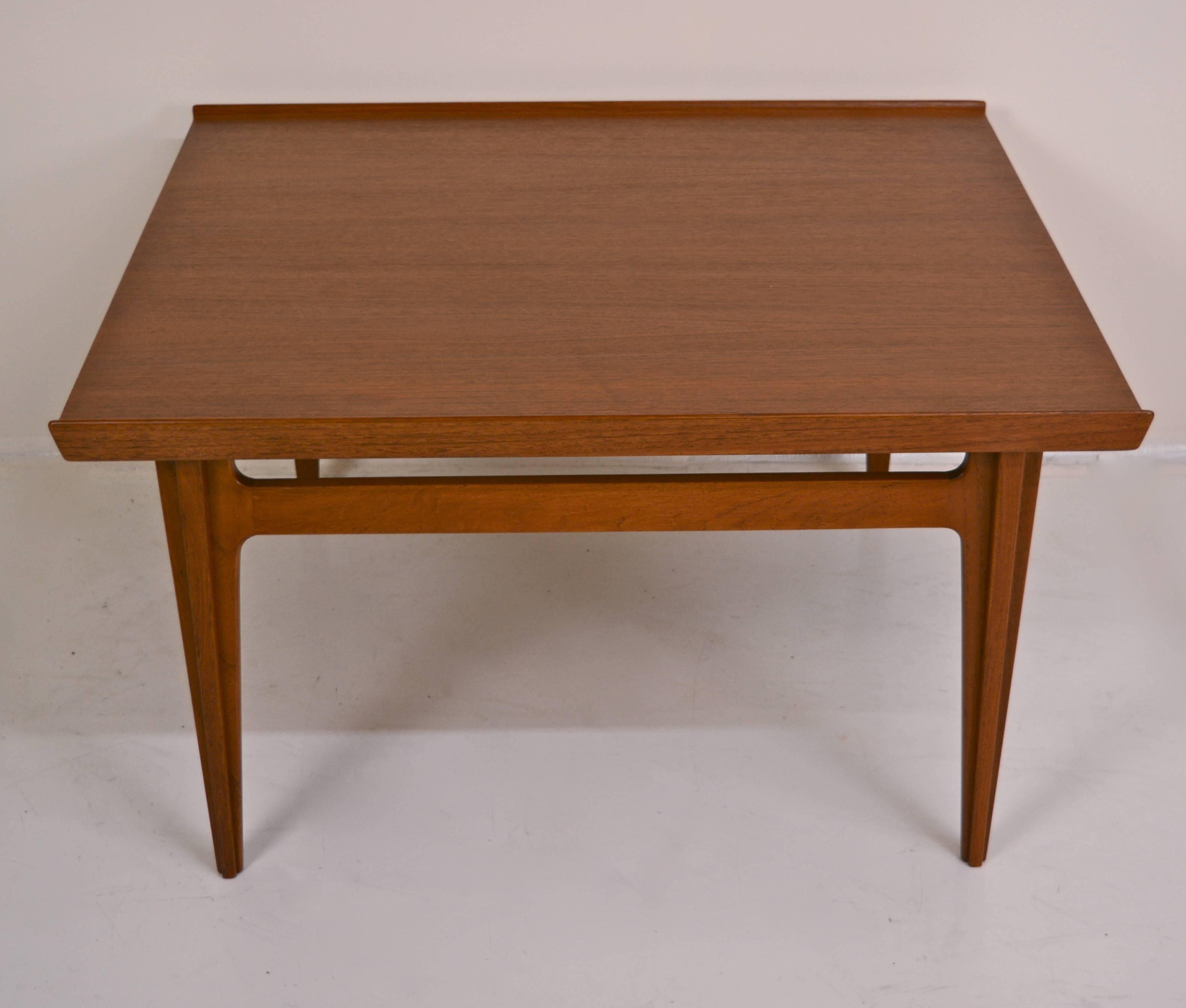 Cocktail Table in Solid Teak by Finn Juhl In Excellent Condition For Sale In San Diego, CA