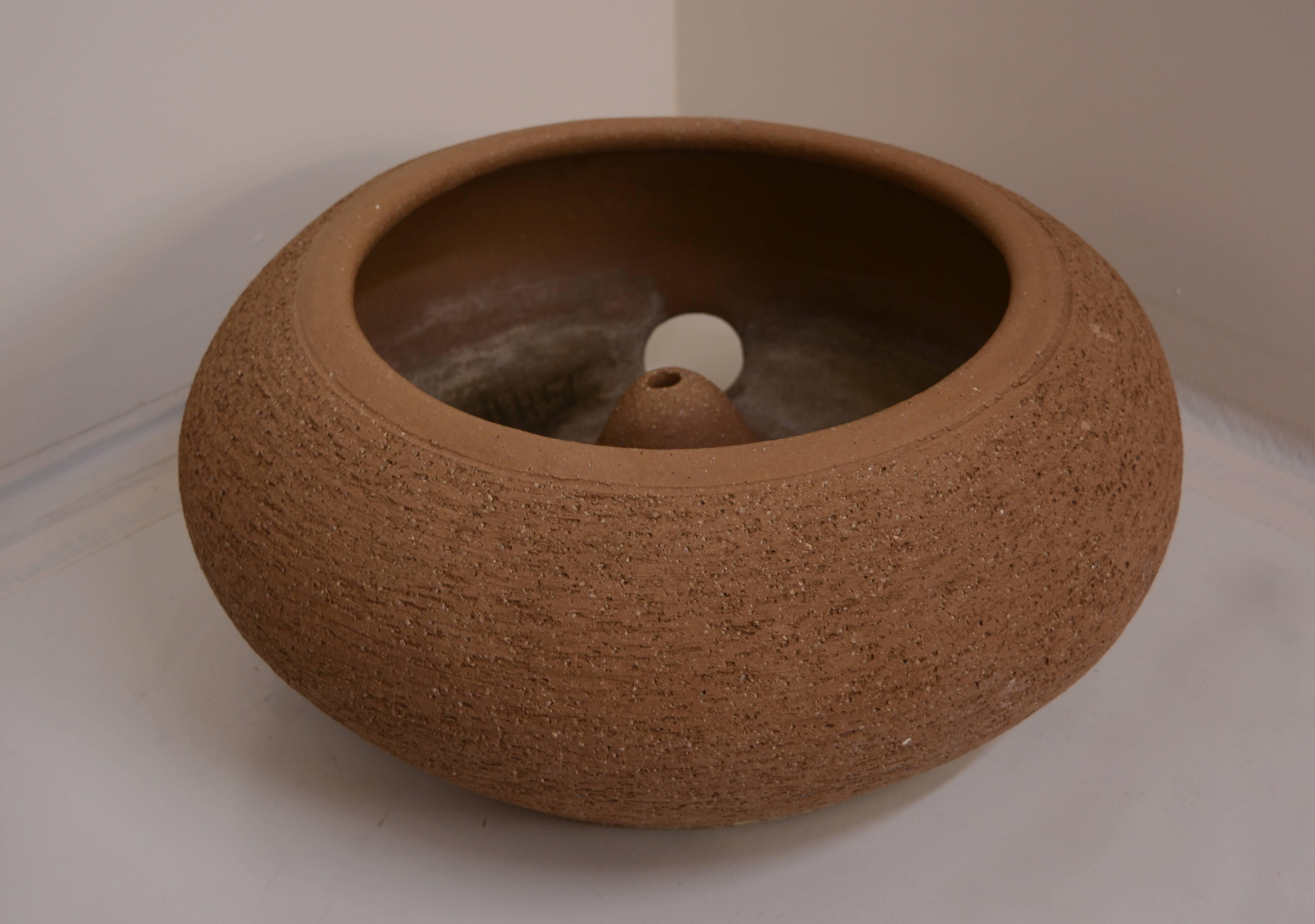 Mid-Century Modern California Stoneware Hose Pots by Hans Sumpf