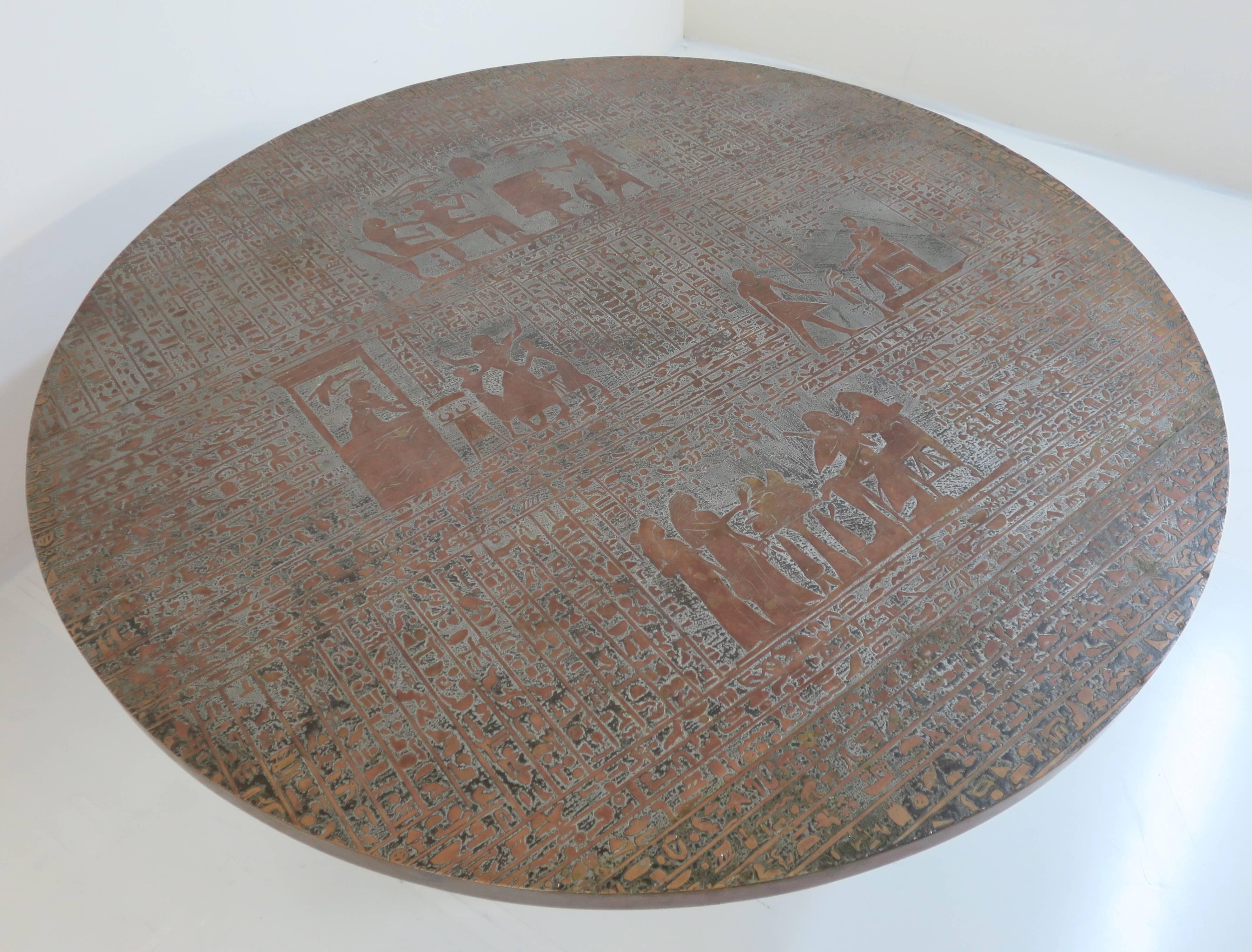 Rare Pharoah Table by Philip and Kelvin LaVerne For Sale 2