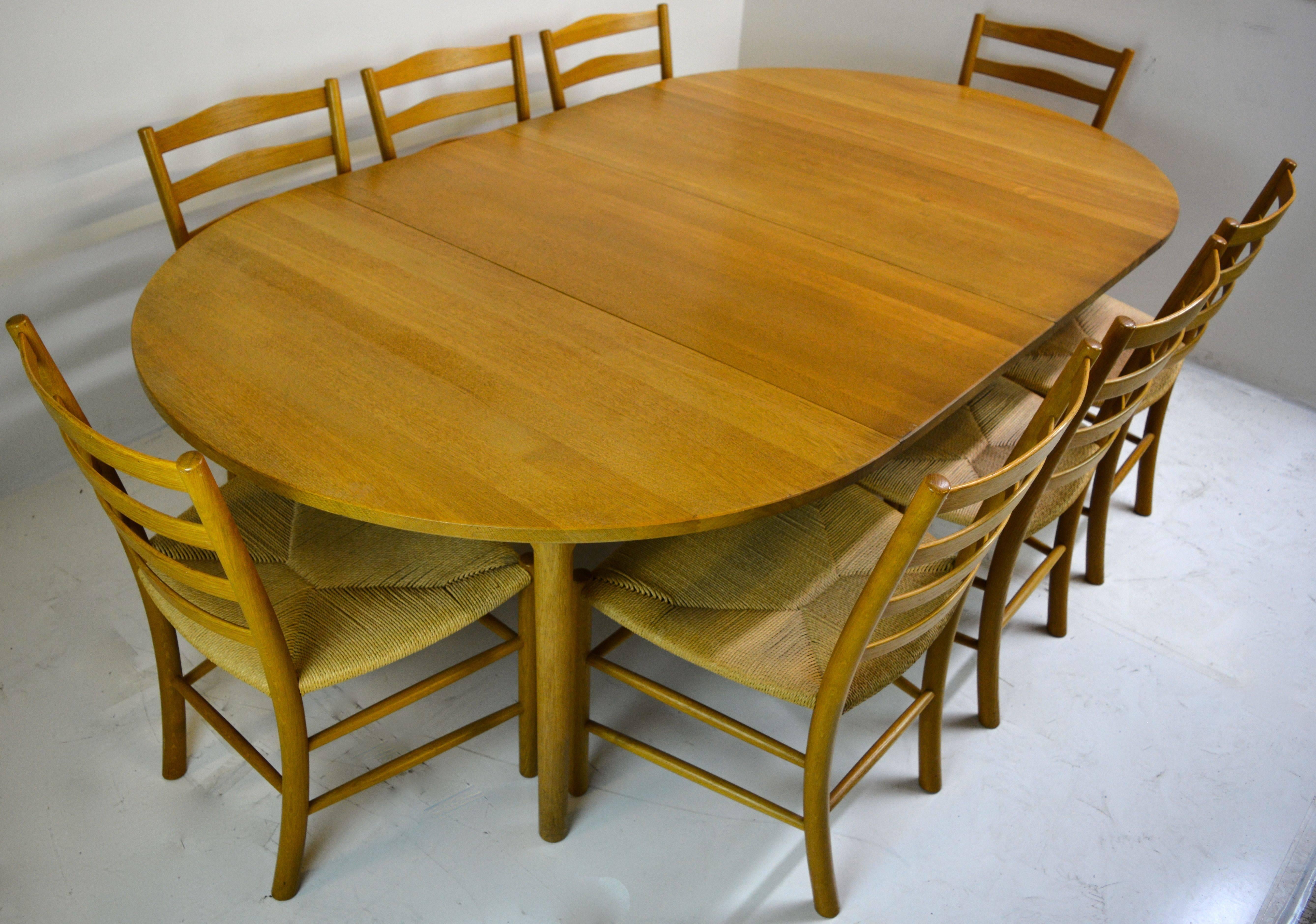 Hans Wegner for Ry Mobler Dining Table For Sale 4