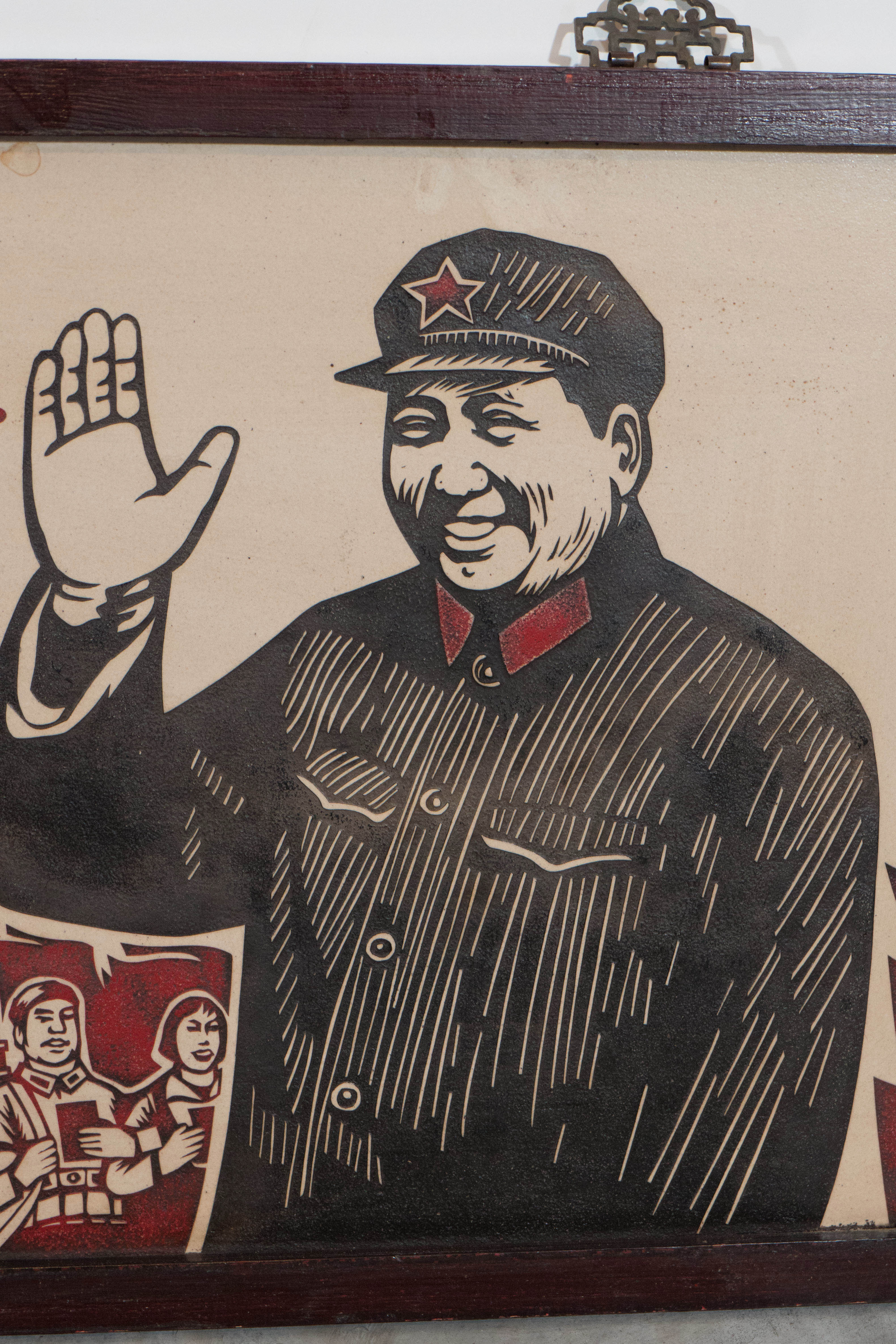 Rare Ceramic Cultural Revolution Signs In Good Condition For Sale In New York, NY