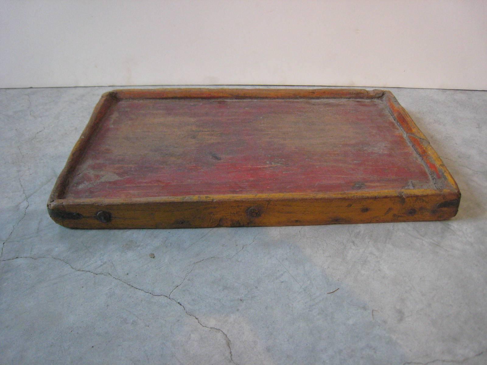 Early 20th Century Collection of Antique Painted Trays