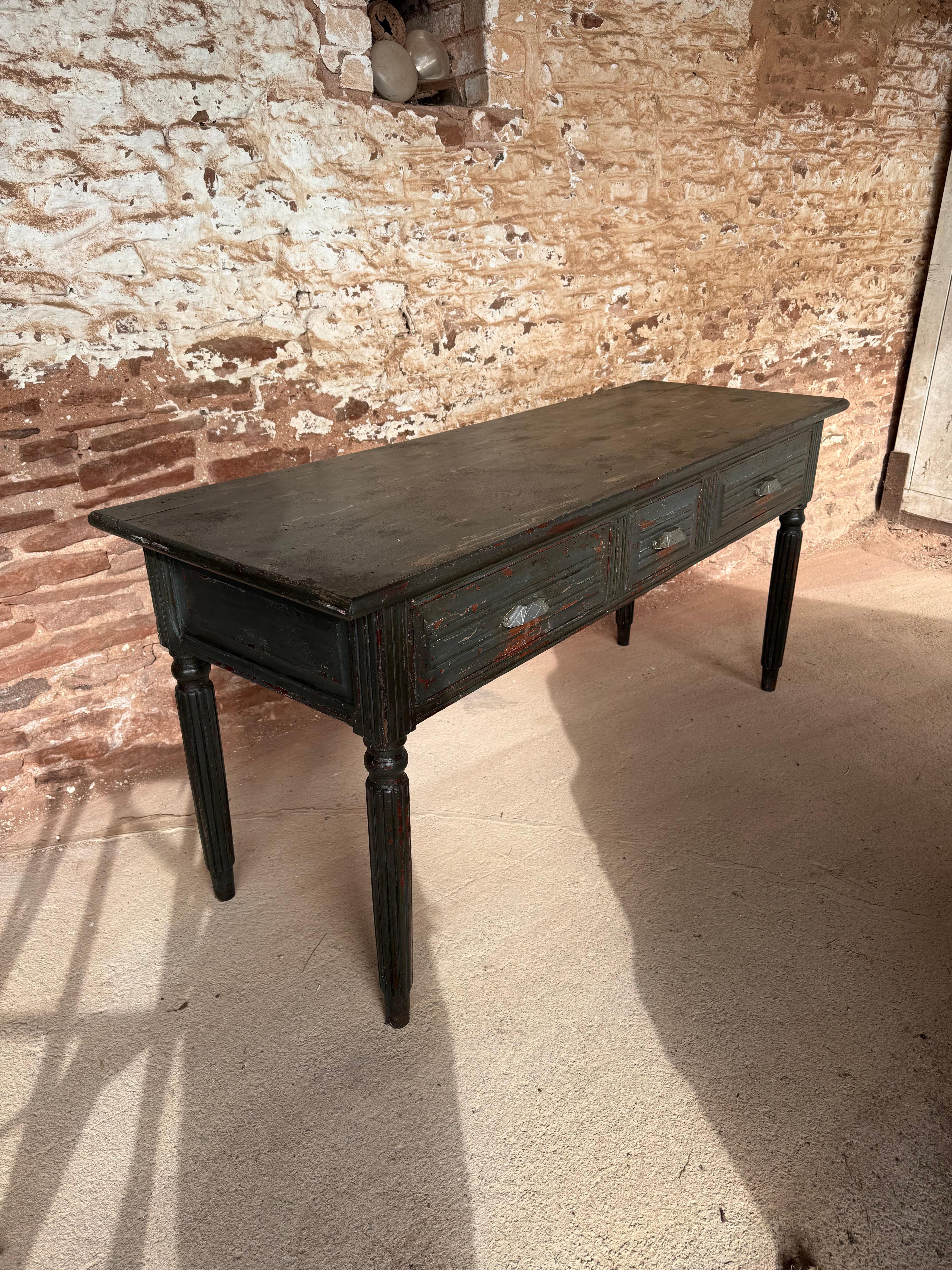 Early 20th century console table / serving table For Sale 5