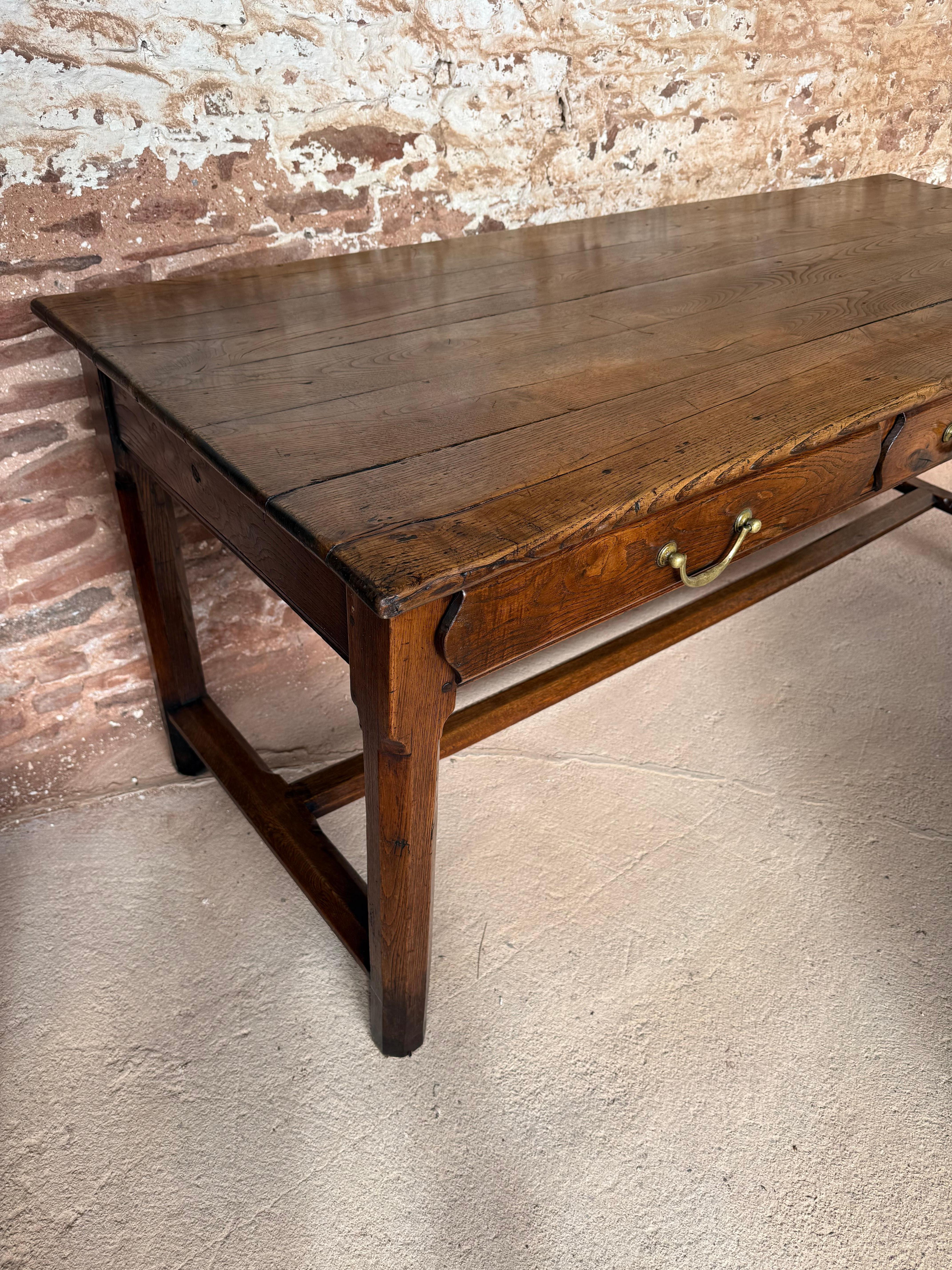 3 drawer serving table / console table / farmhouse table For Sale 1