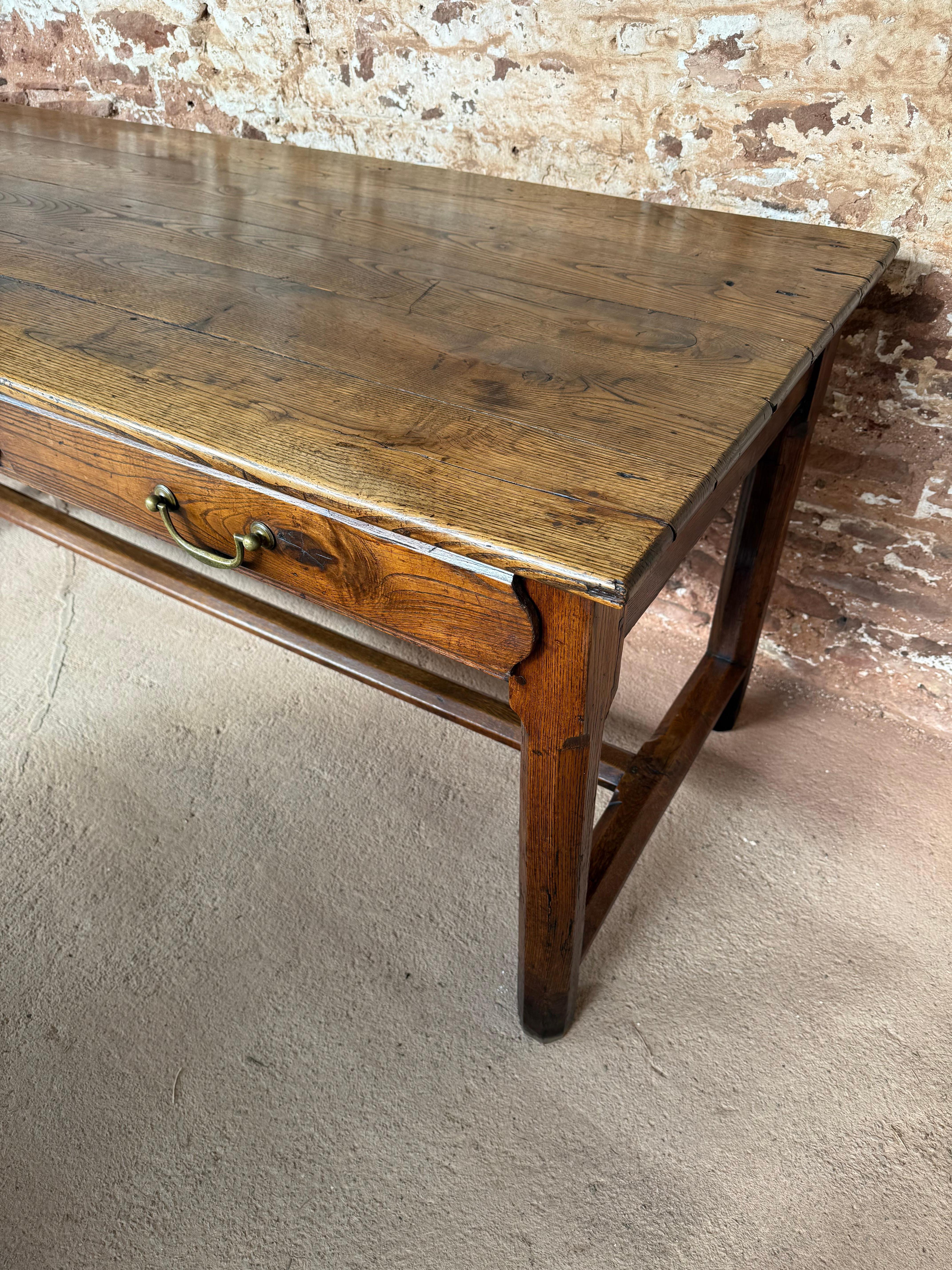 3 drawer serving table / console table / farmhouse table For Sale 2