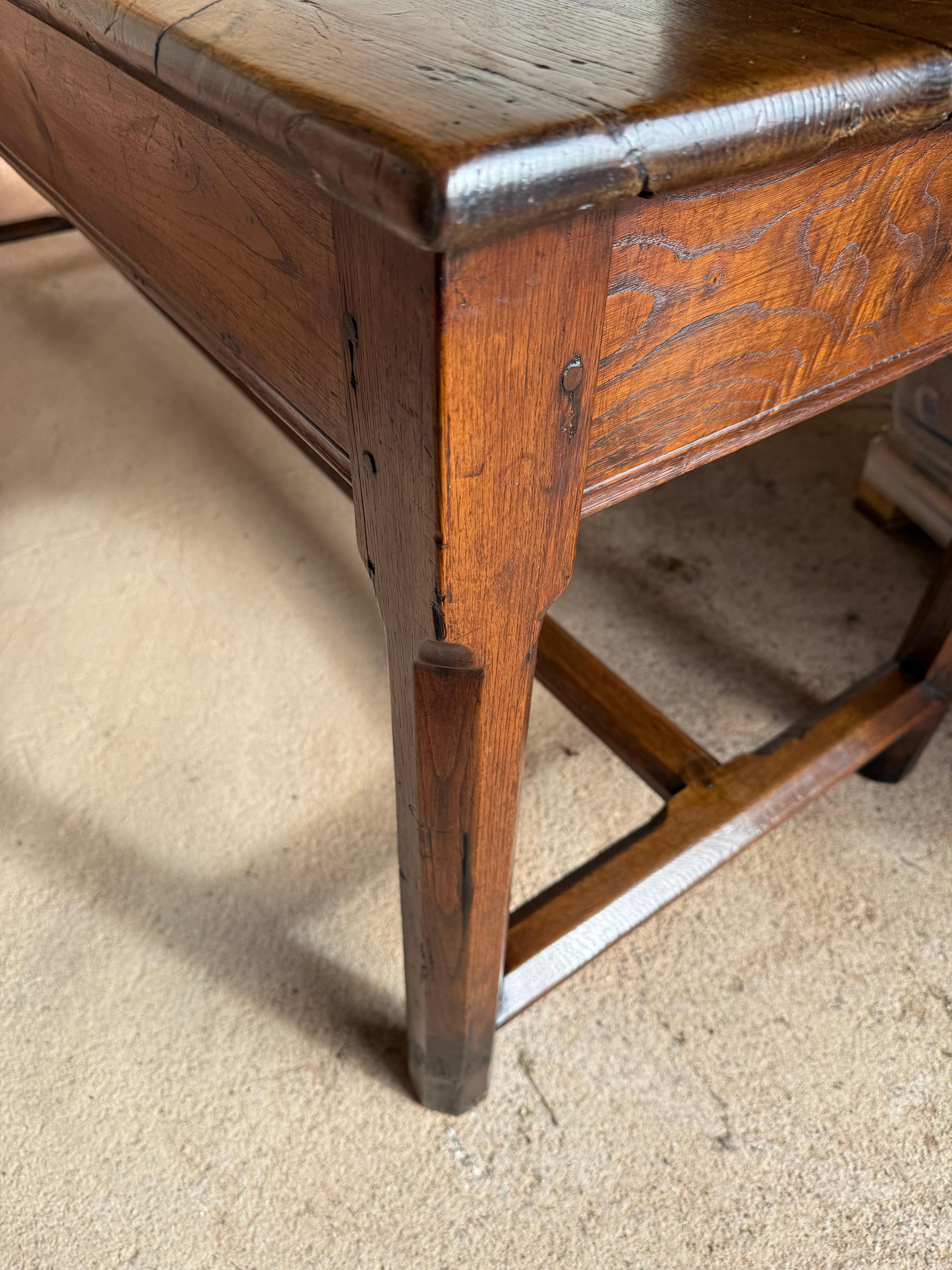 3 drawer serving table / console table / farmhouse table For Sale 12