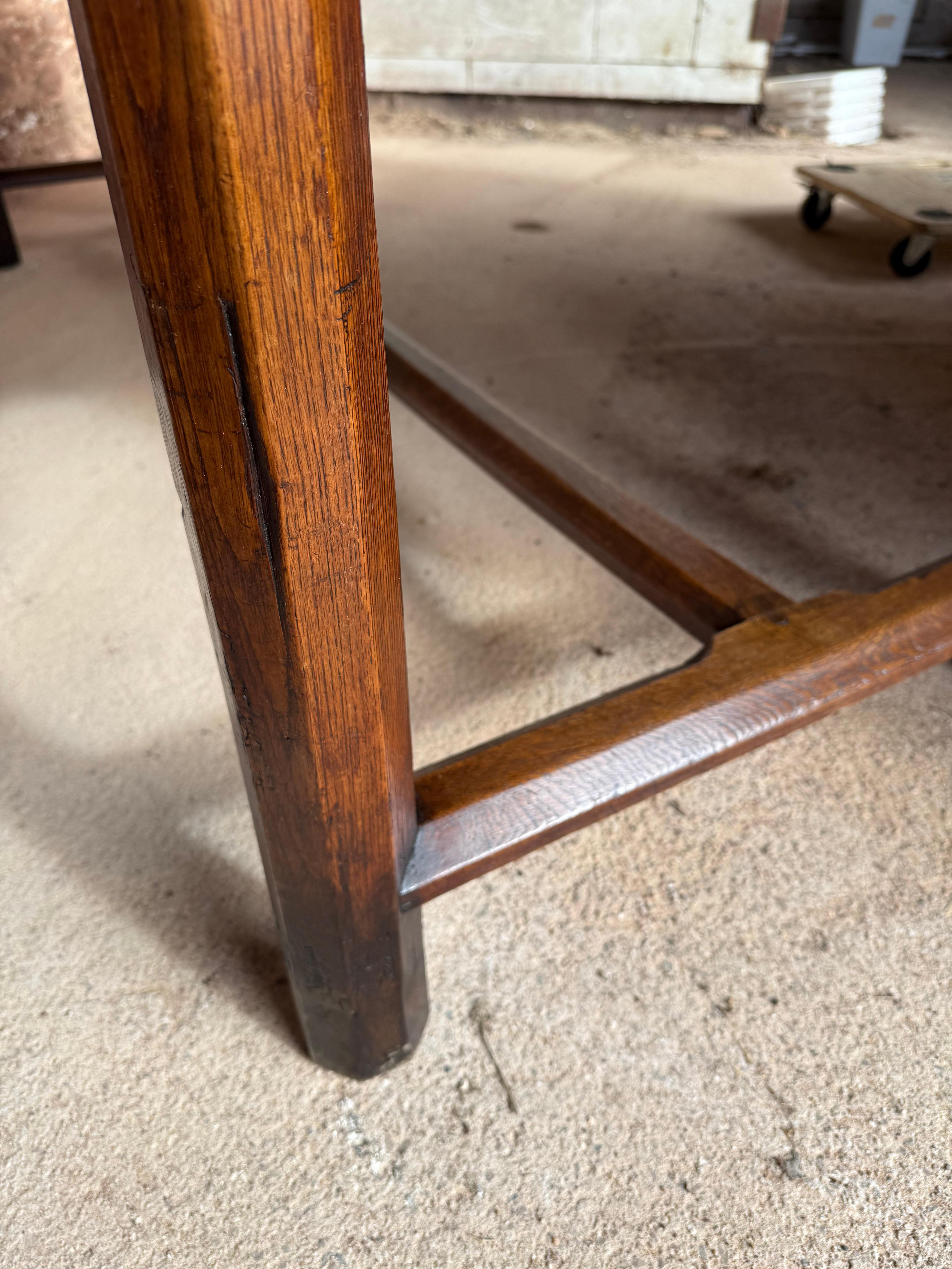 3 drawer serving table / console table / farmhouse table For Sale 13